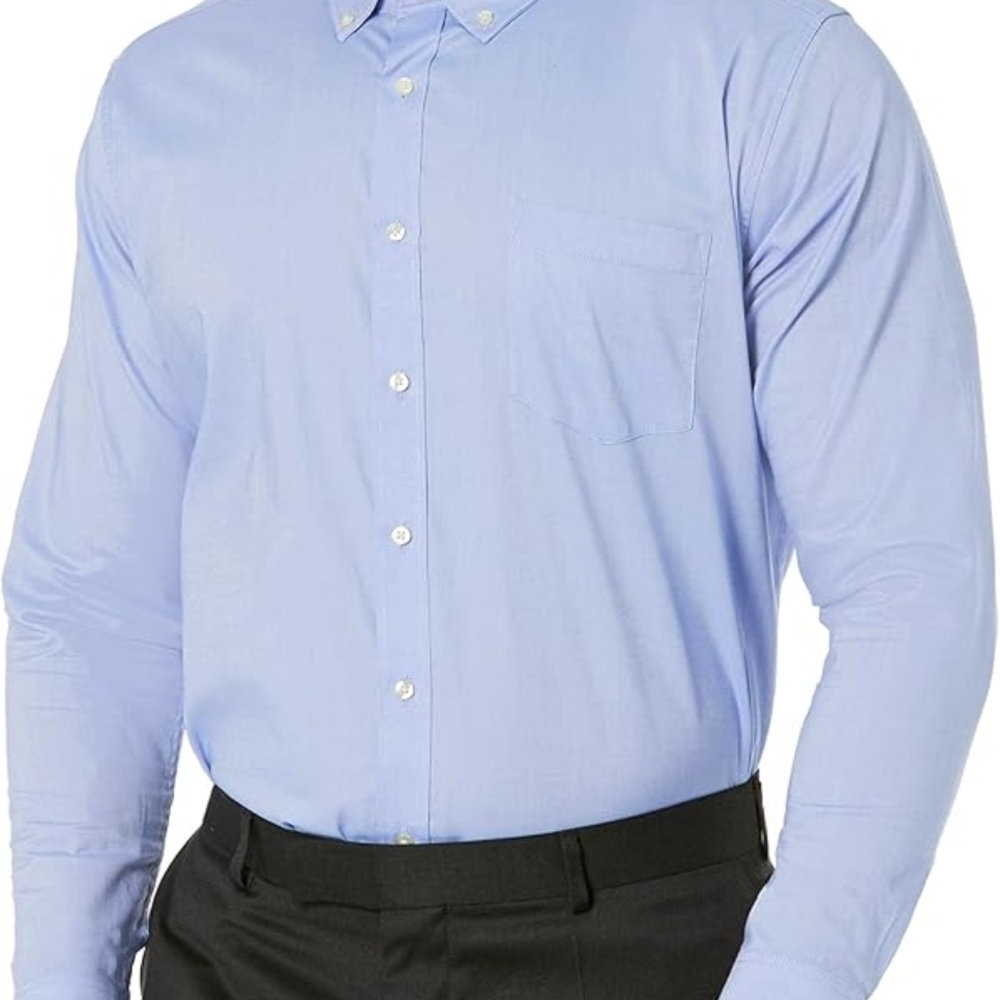 Chaps Men's Sky Blue Dress Shirt